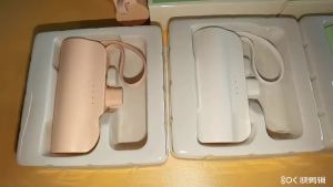 Mini Power Bank 5000mAh Fast Charge Powerbank Built-In USB/TypeC Charging Cable Cord And Phone Stand
