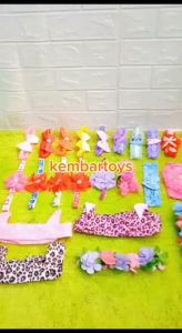 [BELI 1 GRATIS 1] Aneka Aksesoris Rambut Anak Bando Korea Bandana Pita HeadBand Bunga Dewasa