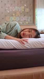 LOFTYSOFT Topper ขนห่านเทียม รุ่น Premium หนา 4 นิ้ว ผ้าคอตตอนเกรดดาวน์พรูฟกันไรฝุ่น