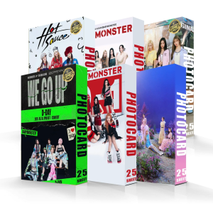 HANEUL Photocard Kpop Baemon Bayi Monster We Go Up Hot sauce Shessh Batter Up Adida Stuck In The MIdlle Premium Glossy