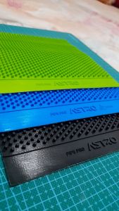 karet bintik panjang (ASTRO) bintik bertahan long pips rasa ful proses