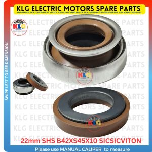 Mechanical seal 22mm SHS B42XS45X10 SSV | Shaft seal for water pump