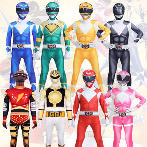 Morpher Superhero Cosplay Costume Samurai Sentai Shinkenger Rangers Cosplay Fantasia Halloween Birthday Party Jumpsuit Mask Suit