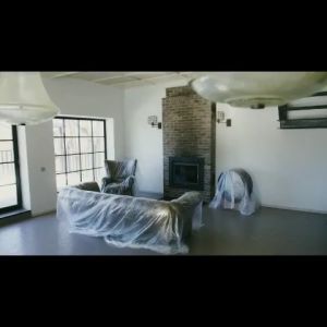 Renomax Plastic Drop Cloth Protective Bag 9ft x 12ft Plastic Sheet Clear Plastic Drop Cloth for Painting Ideal for Cover