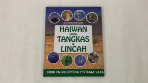 Buku Haiwan yang Tangkas & Lincah Ensiklopedia Pertama Belajar Tentang Haiwan untuk Kanak Kanak Hardcover
