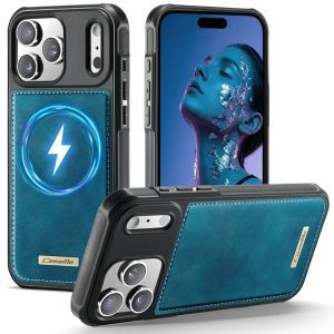 Vintage Leather Magnetic Phone Case For iPhone 17 Pro Max Air 17e 16e 16 15 14 Plus 13 12 11 For MagSafe Wireless Charger Cover
