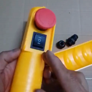 Remote COB-61DRH 2 nút điều khiển cẩu trục pả lăng có ngăn chứa tụ điện nút dừng khẩn cho cẩu trục