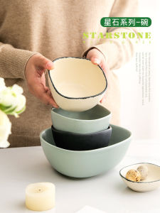 Bát Đựng Cơm Sáng Tạo Phong Cách Bắc Âu Jiwoo Bát Đựng Súp Bát Đựng Mì Bát Đựng Đồ Ăn Nhẹ Bát Đựng Cơm Bát Đựng Thức Ăn