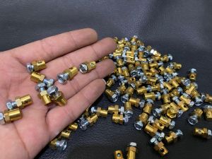 Baut nipel Nepel jepit gigi perselening kuningan detail original anti karat murah grosir eceran