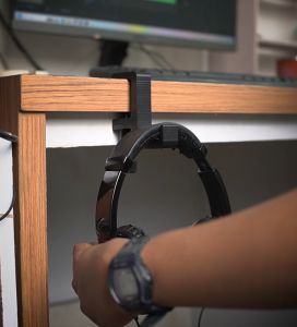 Headset Hanger Meja Universal 3D Printed