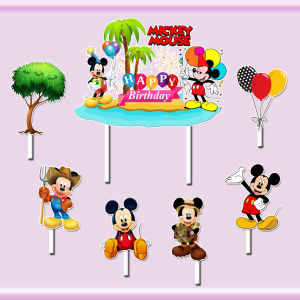 Cake topper Mickey mouse happy birthday