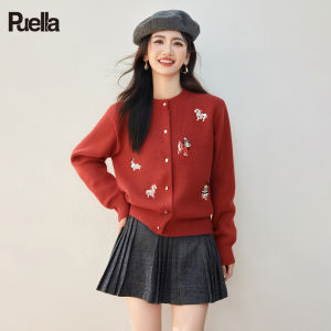 Puella | Cartoon Embroidery Design Sensitivity Sweater
