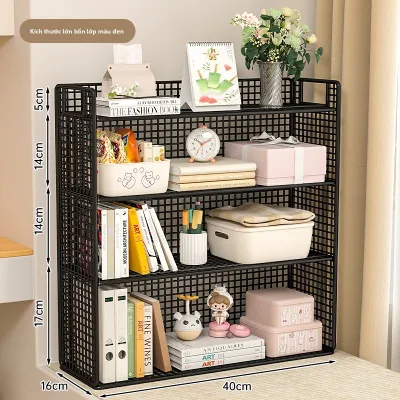 SUOBAI | Tủ Kệ Sách Ban Công Đa Tầng Tiện Lợi Tiết Kiệm Không Gian