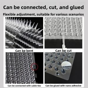 Cat Deterrent Spike Pad Isolation Zone Pet Protection Furniture Scratches Prevent Cat Urination on Bed Sofa Anti Cat Tool