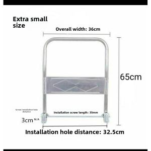 Foldable Handle Handcart Accessories Active Handle Thick Steel Tube
