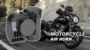 Còi Điện Ô Tô Hình Ốc Sên Bằng Sợi Carbon 12V 150Db Chống Nước Kèm Dây Nối Cho Mọi Xe 12V Xe Máy Xe Tải