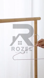 ROZEL Hanger Kawat Stainless Warna Warni Isi 10 pcs / Gantungan Baju Stainless Anti Karat