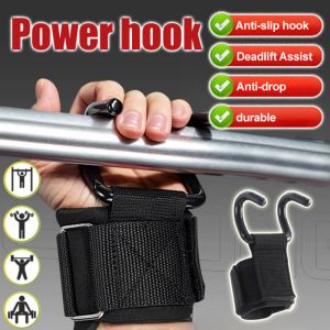 Wrist Support Hook Weight Lifting Grip Hooks Trainer Hand-Bar Fitness Wrist Straps Glove Pull-Ups-Hooks Strength Training