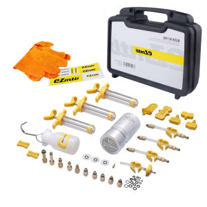 ชุดไล่ลมเบรคไฮดรอลิกอเนกประสงค์ Ezmtb - เข้ากันได้กับชุดเครื่องมือไล่ลมเบรคจักรยานเสือภูเขา Shimano/SRAM/Avid/MAGURA