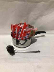 PAKET WAJAN ANTI LENGKET+5pcs INTERMIE GORENG MURAH HEMAT COD