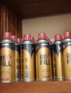 gas isi pemantik untuk arang