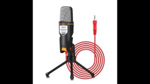 OKER Microphone Condenser M-888 ไมโครโฟน ไมค์คอนเดนเซอร์ Mic คอมพิวเตอร์ #DM 888