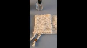 10 Pack Natural Soap Bag Bar Soap Pouch for Exfoliating Shower Scrubber