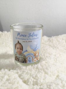Shot glass Souvenir Giveaway Token with Holder or Plastic and Ribbon All Occasions Affordable Customized Personalized