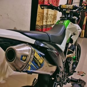 Knalpot Norifumi ROCKET 4 Stainless Full Bending KLX 140 KLX 150 CRF 150L WR 155 DTRACKER 150