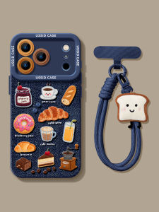 YOUSIDUN | Full Coverage Shockproof Embroidered Denim Case iPhone