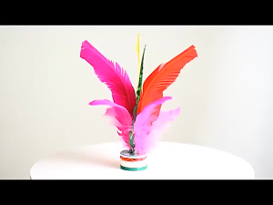 [VIRAL] [Bundled 2pcs] Shuttlecock Sepak Bulu Ayam Traditional Sports 19cm