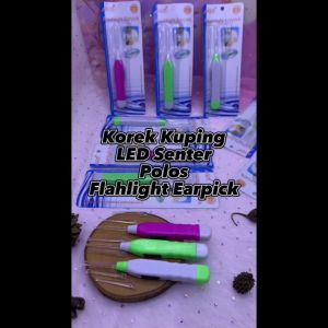 Korek Kuping Senter LED: Pembersih Telinga LED Praktis