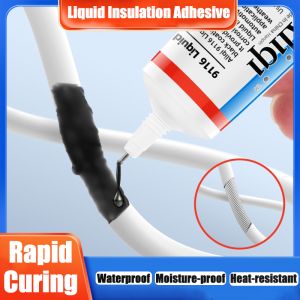 15/60ML Liquid Glue Electrical Insulation Paste Wire Cable Coat Fix Line Glue Home Electric Line Repair Insulation Sealant