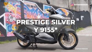 Diton Premium Y9155 Prestige Silver Y 9155 Yamaha Colors Motorcycle Spray Paint 400ml