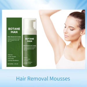 Hair Removal Mousses Hair Growth Inhibitor Refreshing Gently Cleansing Nourishing Moisturizing Smoothing Skin Hair Removal Cream
