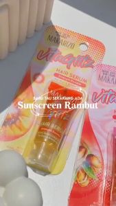 MAKARIZO Vitaglitz Hair Serum 8ml: Solusi Rambut Kering & Rusak