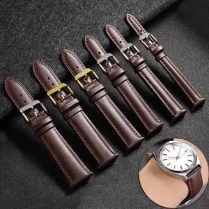 Quick Release 12mm 14mm 16mm 18mm 20mm 22mm Leather Watch Strap for Smartwatch Soft Calfskin Wrist Band Universal Sport Bracelet