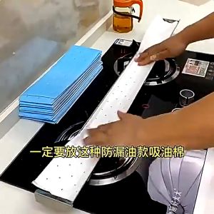 【Delivery from MY】30Pcs Range Hood Universal Oil-Absorbing Tampon Pad Thickened Kitchen Household Oil-Proof Tissue Oil Tank Special Fil