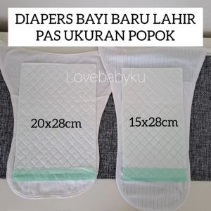 UNDERPAD BABY SEUKURAN POPOK isi 20 PCS / INSERT POPOK BAYI
