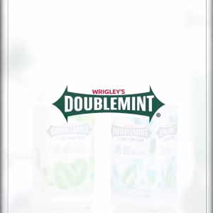 Wrigleys Doublemint Xylitol Cube Chewing Gum (Original Mint) Sugar-Free Halal Vegan Bubblegum - 40g
