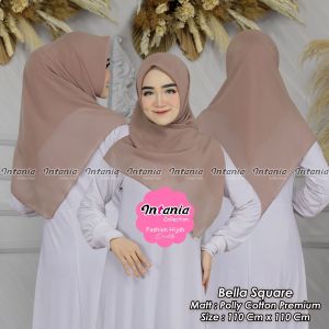 kerudung segiempat Bella square grade A by intania