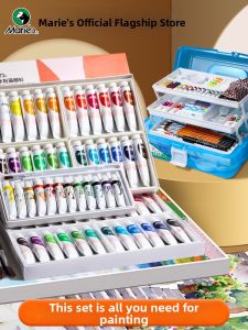 CHINJOO | Beginner Child Friendly Washable Non-Toxic Paints Set