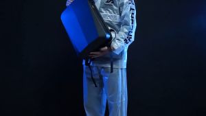 Hard Shell Men High Quality Ultrathin Fashion Bag Laptop Backpack With Combination Lock Laptop Bag