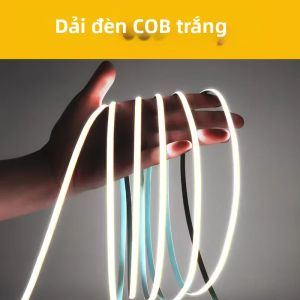 Dải Đèn LED COB Sử Dụng Nguồn USB Dải Đèn Dẻo Có Thể Cắt Có Lớp Keo Dán Điều Khiển Bằng Nút Nhấn Dùng Cho Chiếu Sáng Nhà Bếp Gia Đình