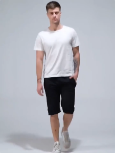 (ซื้อ 1 แถม 1) กางเกงขาสั้นแห้งเร็ว กางเกงขาสั้นผู้ชายไซส์ใหญ่ กางเกงขาสั้นผ้าไอซ์ซิลค์ กางเกงขาสั้นผู้ชาย กางเกงขาสั้น