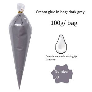 1PS 9PS 15PS 100g Cream Gel Phone Case Cream Gel DIY Material Bagged Cream Clay Manufacturer Direct Sales Cream Gel Wholesale