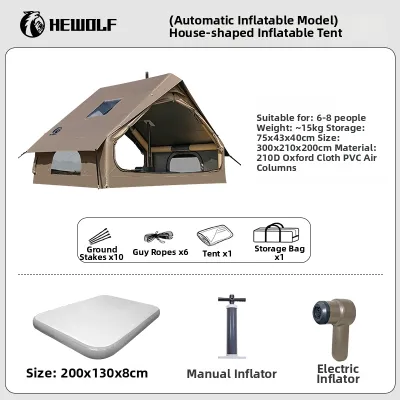 Hewolf | Waterproof Thickened Inflatable Tent