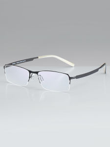 Titanium Lightweight Half Rim Eyeglass Frame