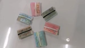 Foldable Face Mask Holder Storage Clip Folder Temporary Storage Coat Clip Foldable Sumikko Gurashi Corner Creature Japanese Cartoon Face Mask Organiser Portable Dust proof Mask Keeper Holder Washable Reusable Protective Case Cover卡通角落生物口罩收纳夹