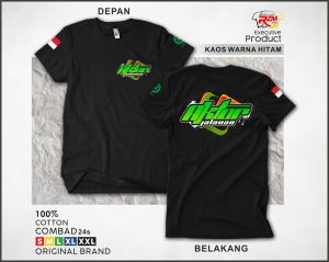 kaos distro RZM motif AKTOR bahan cotton combed 24s kualitas 100% catton murni bisa untuk pria dan wanita
